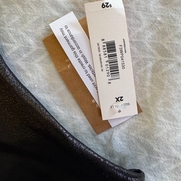 NEW Joe Fresh Sprt Bra Top Black - Picture 2 of 9